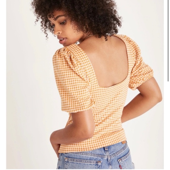 Backyard Roses orange top - Picture 2 of 4